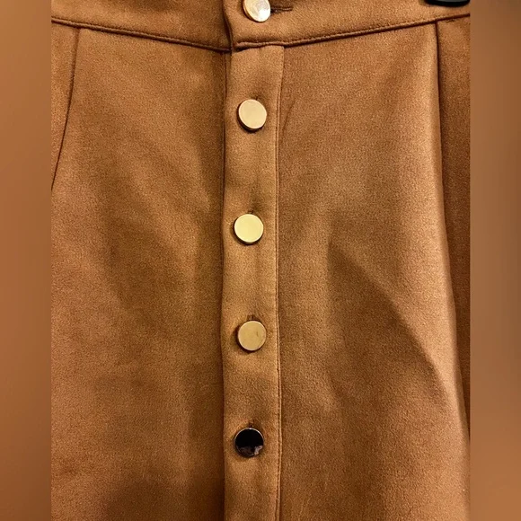 ***NWT*** Faux Suede Skirt - Picture 3 of 8